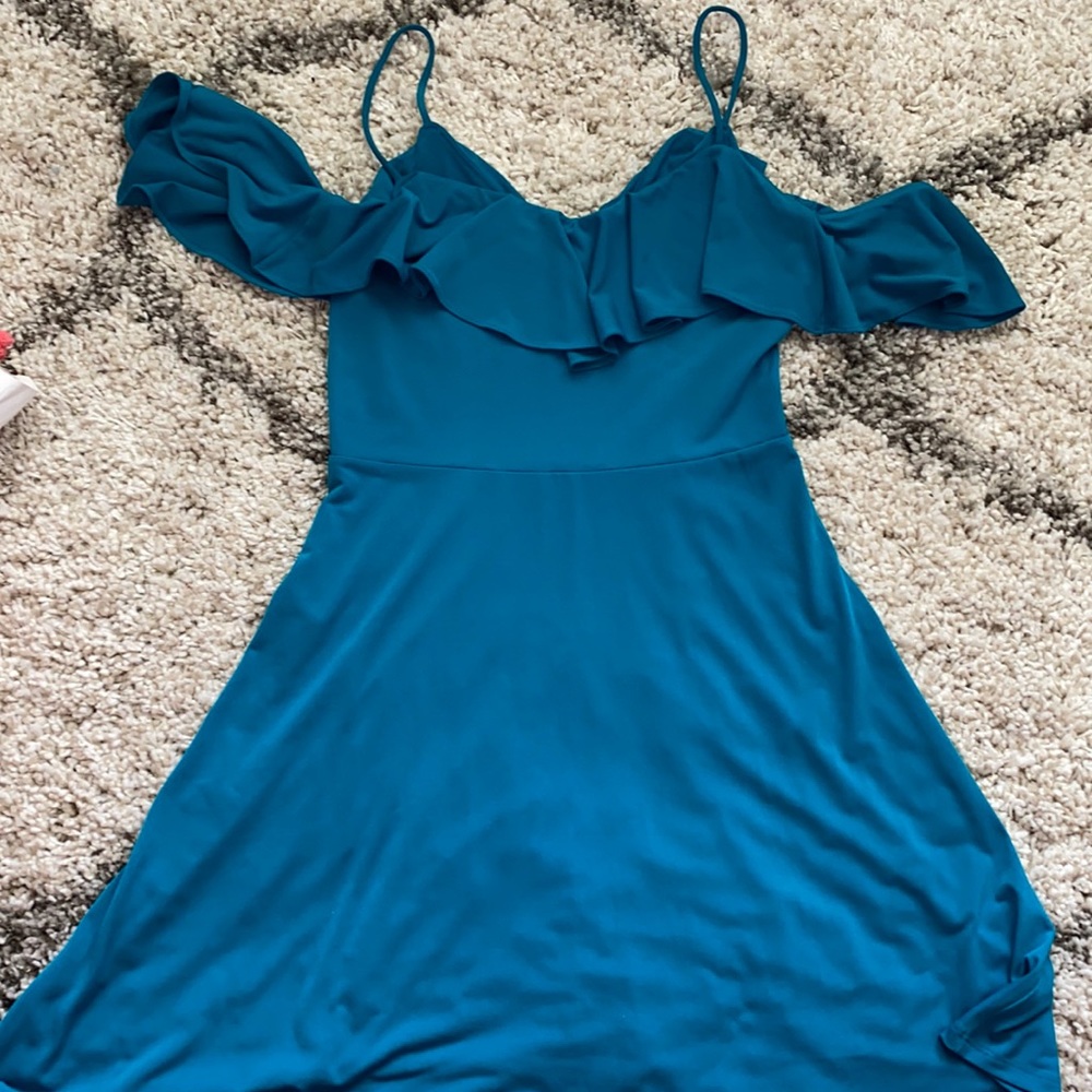 Ruffled Swing Dress